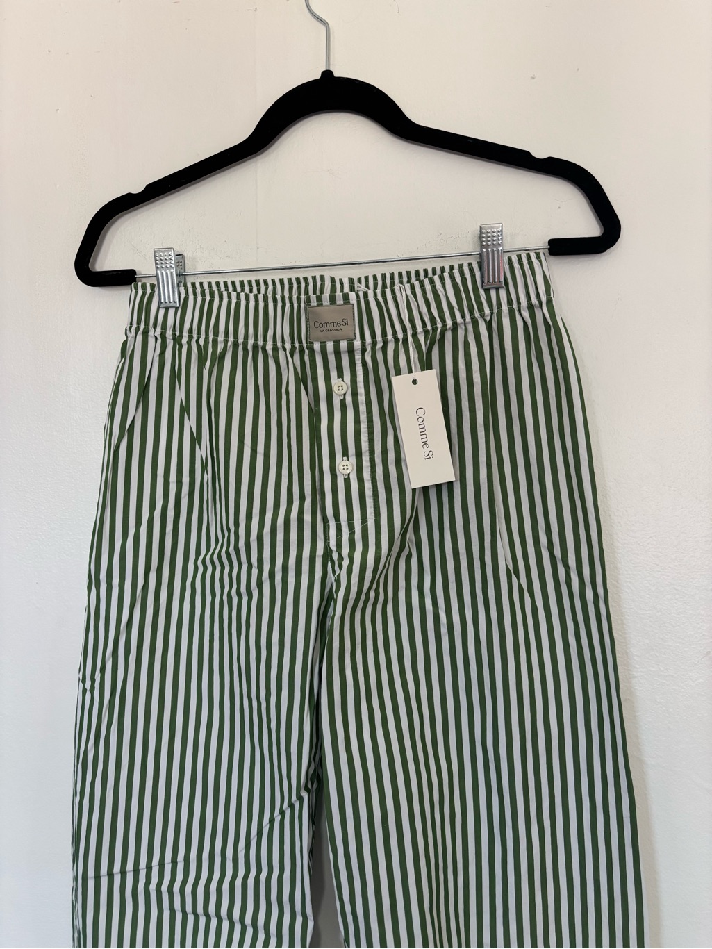 Comme Si La Boxer Alta Cotton Poplin Medium Martini Stripe — image 4 of 8